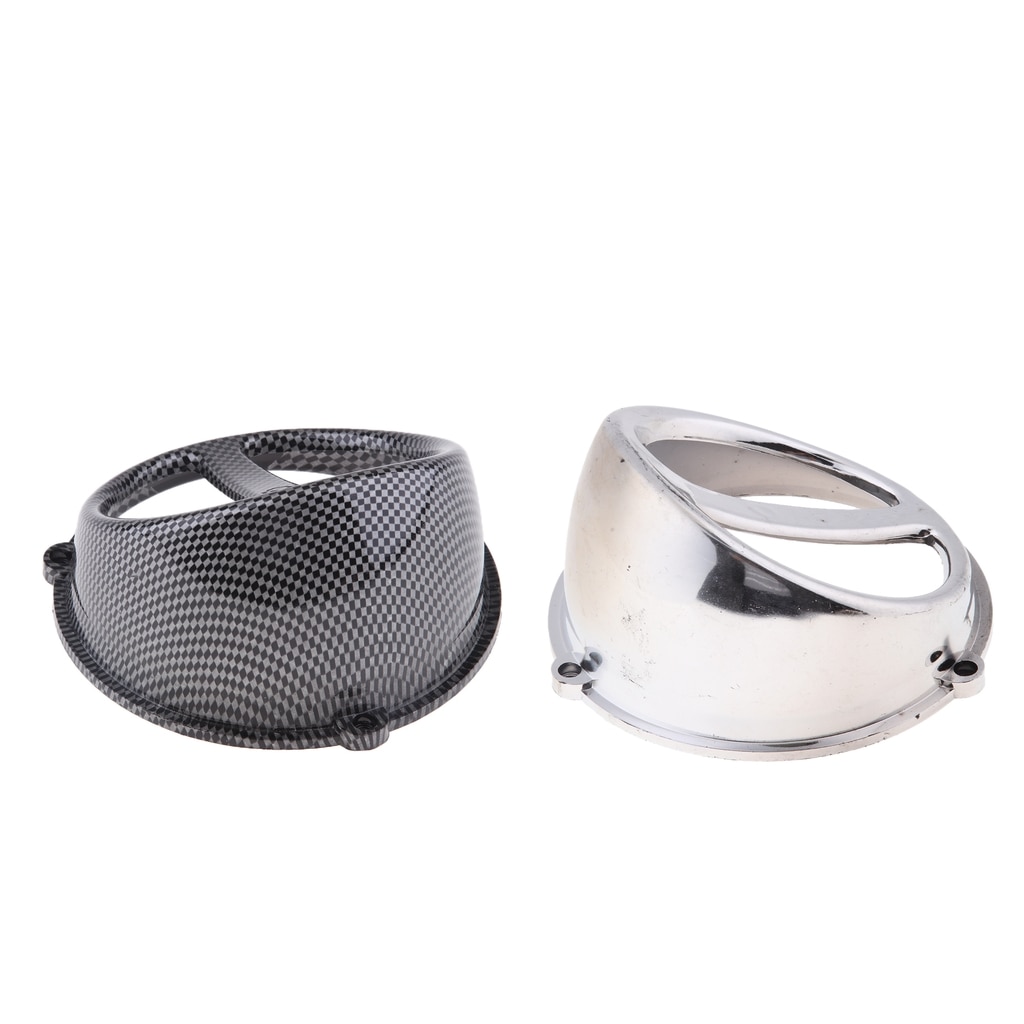 2x turbo kjølevifte deksel luft scoop cap protector for  gy6 50cc 150cc motor scooter moped 152 qmi 157 qmj