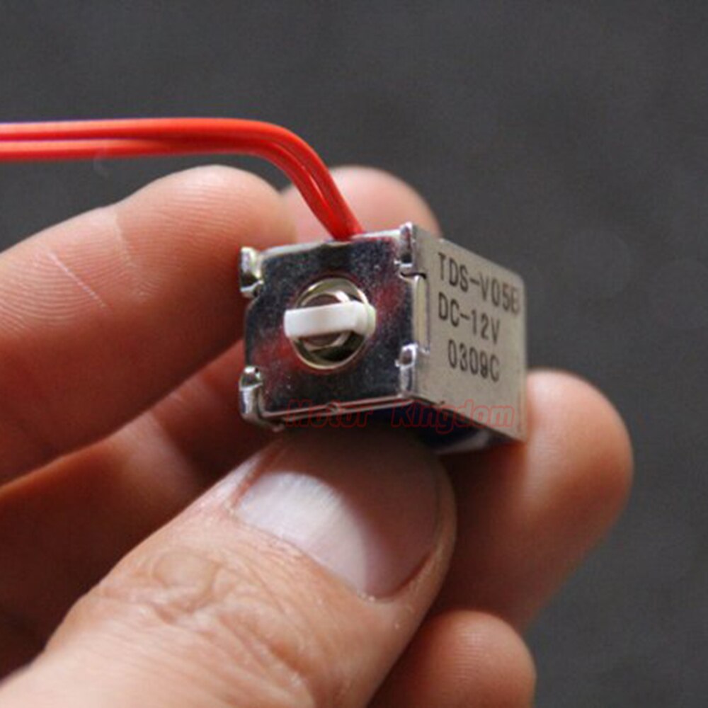 TDS-V05B DC 12V MicroElectric Solenoid Valve Min Normally Open N/O Valve for Gas Air Valve Monitor Sphygmomanometer