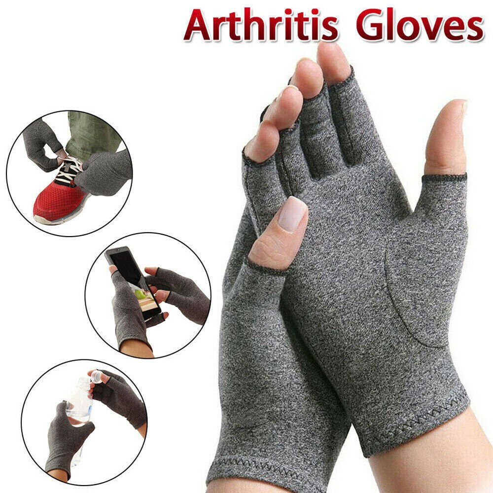 1 Paar Compressie Artritis Handschoenen Polssteun Katoen Gewrichtspijn Opluchting Hand Brace Vrouwen Mannen Therapie Polsband