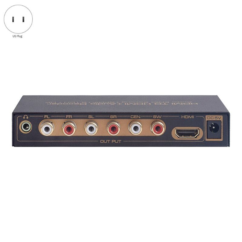 HDMI 5,1 CH Digital o Decoder Konverter Hdmi Zu Hdmi + o Decoder Auszieher Splitter Dolby Digital Ac3, dts, Lpcm Unterstützt