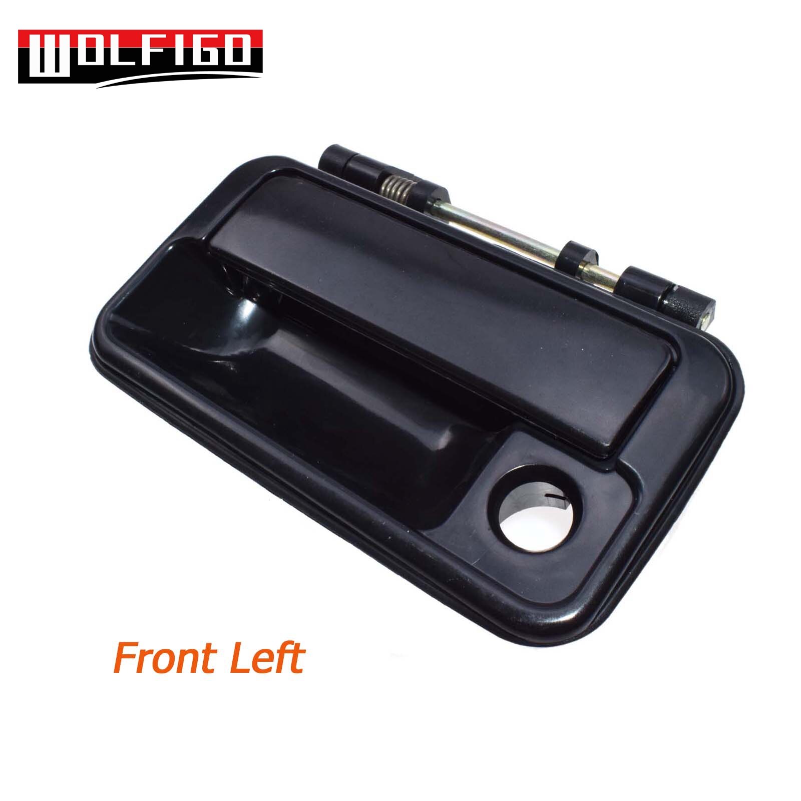 WOLFIGO Exterior Outside Front Left Right Door Handle Fit Suzuki Swift Geo Metro 1989-1994 8282060B025PK, 8281060B025PK: Front Left