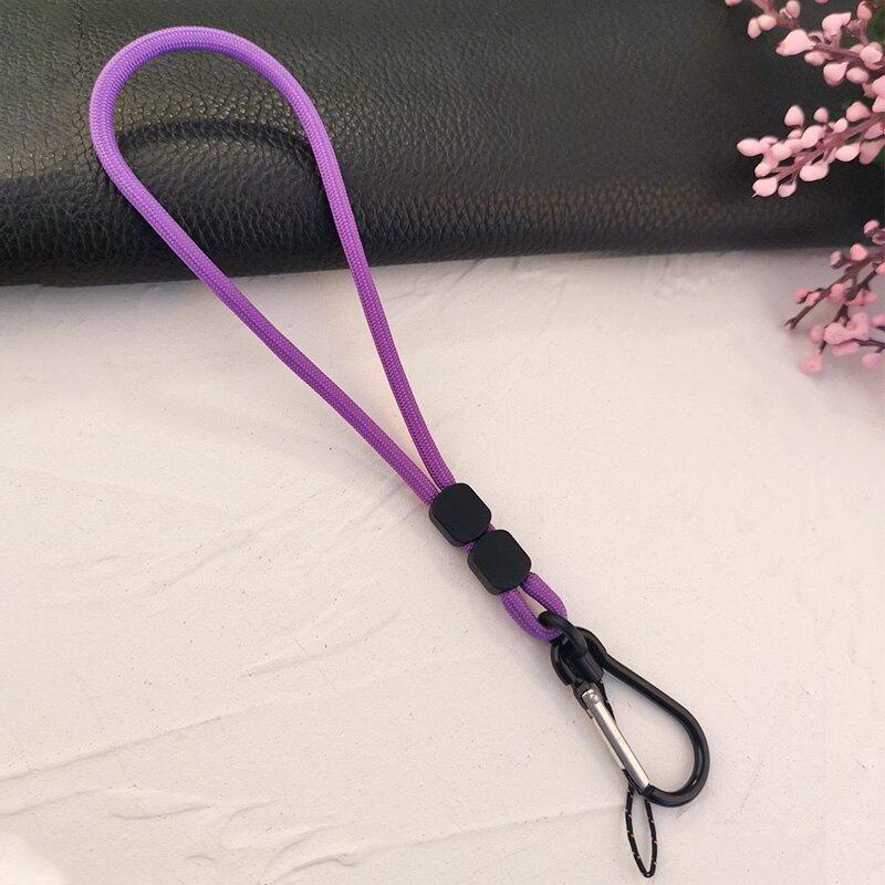 Cordón ajustable para teléfono móvil, cuerda corta tejida a mano, colgante para muñeca, funda universal antipérdida que combina con todo: 10