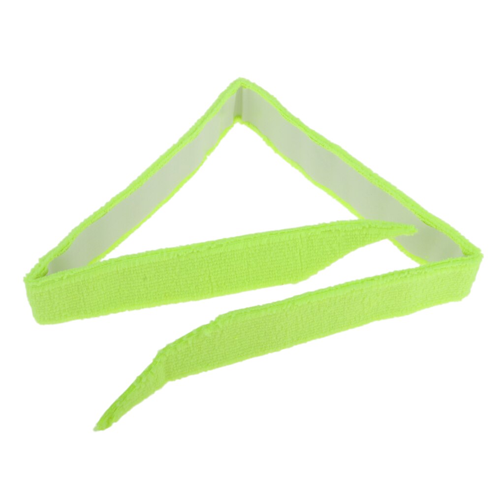 Håndkle grep badminton tennisracket overgrips rekkert over grep, sklisikker og absorberer svette til håndkomfort: Fluorescerende gul