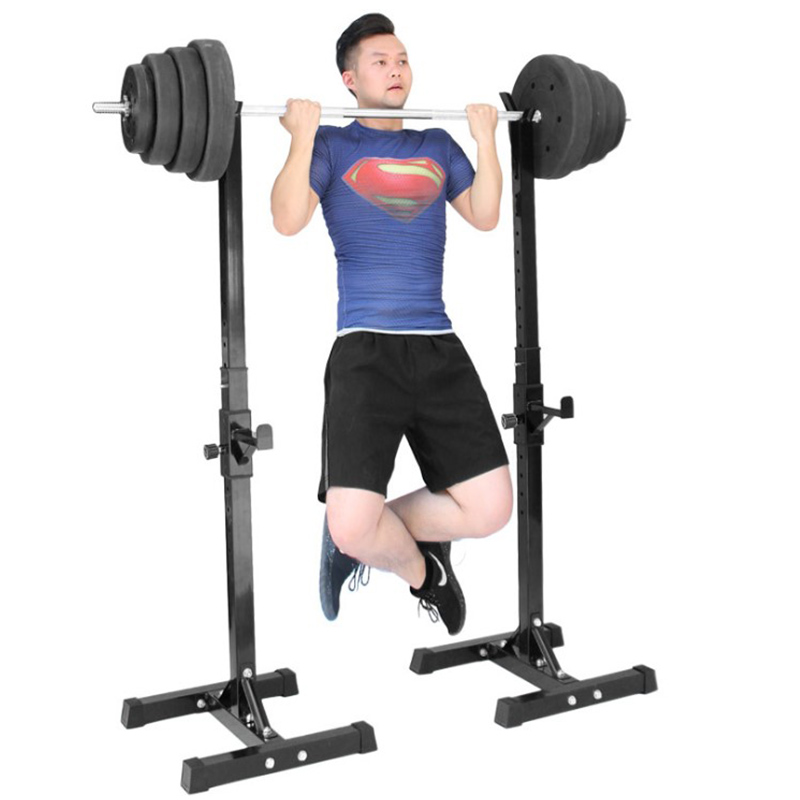 Adjustable Multifunctional Barbell Squat Rack Split Type High Weightlifting Barbell Rack Strength Training Equipment HWC