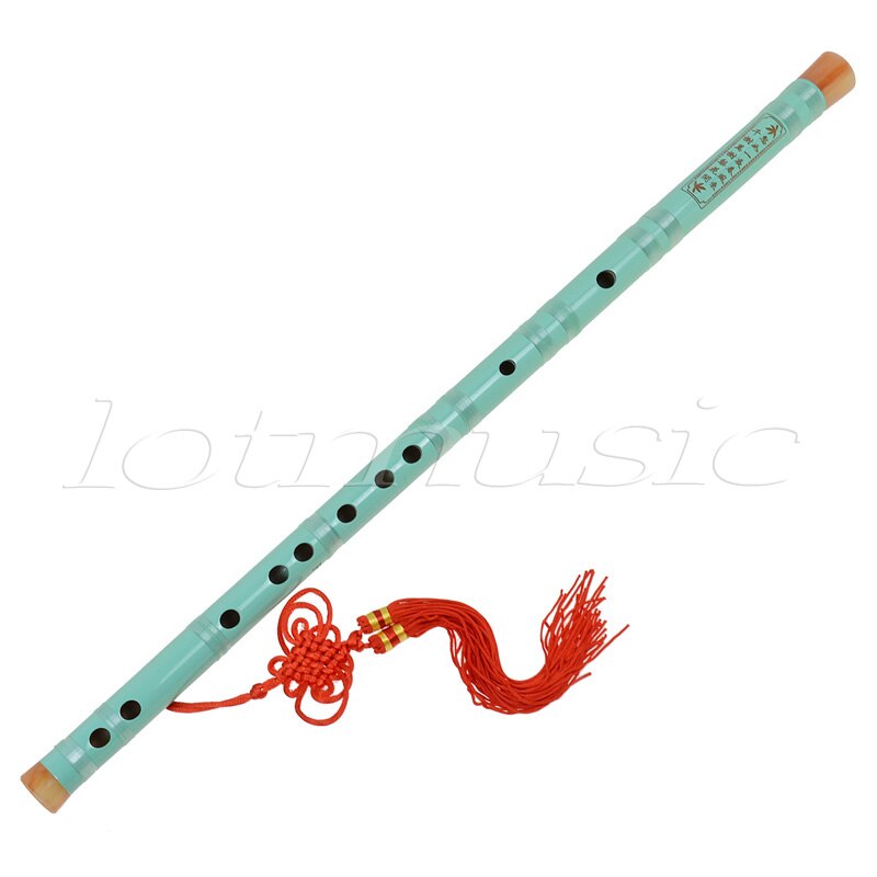Kmise Kleurrijke Verf Traditionele Chinese Bamboefluit Dizi F Key Muziekinstrument