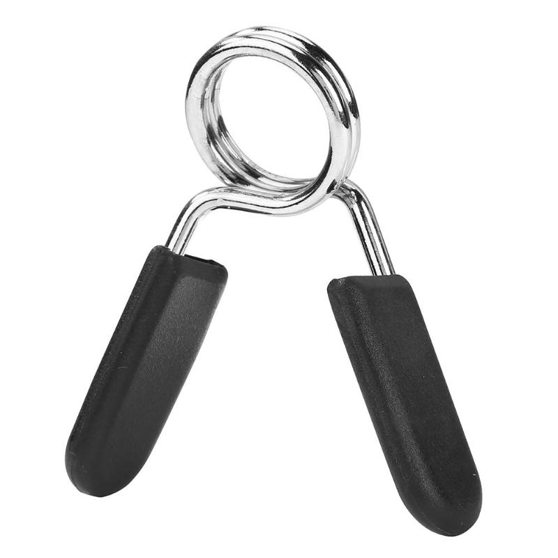 Skivstång fjäder krage clips klämma gym vikt skivstänger hantel lås klämma viktlyft gym lås