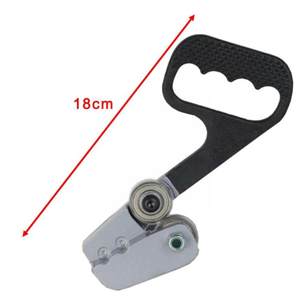 Fast and Portable Aluminum Alloy Plate Cutter Machine Handle Dual Cutters Saws and Non-slip Wood Metal Sheet Purpose Tool W Z0J7