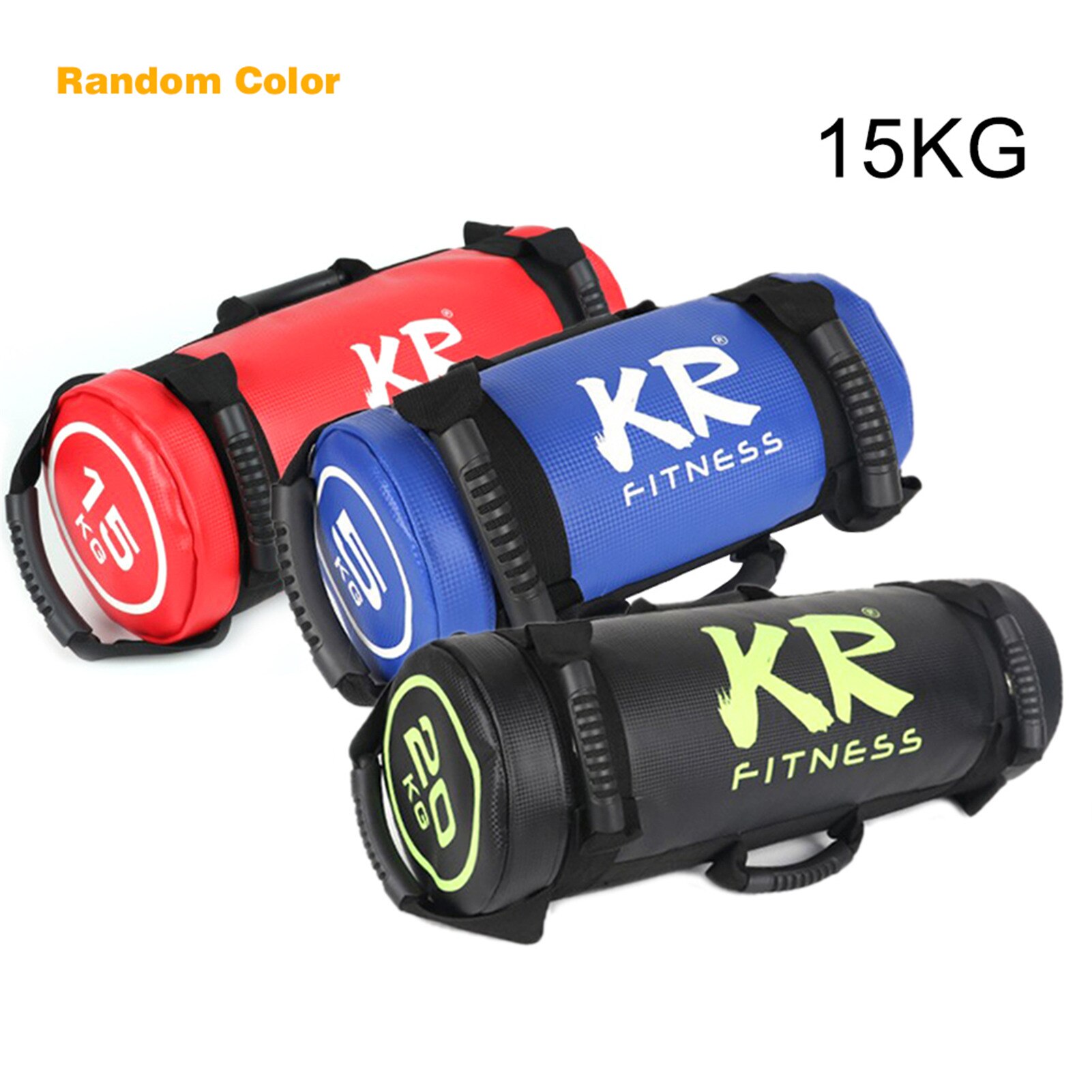 5/10/15/20kg Filled Weight Sand Power Bag Strength Training Fitness Exercise Workout Sandbag Durable Sandbag 1pc: 15KG