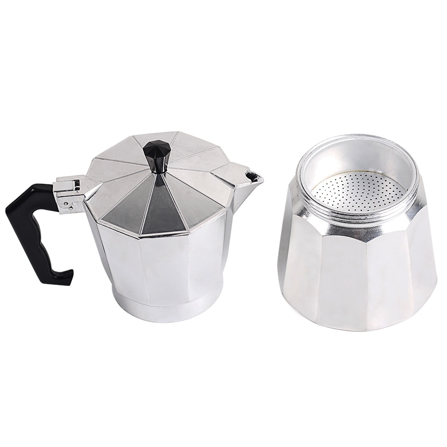 Hjemmeleder kaffemaskiner italiensk top moka espresso cafeteira expresso perkolator 3 kop /6 kop /9 kop /12 kop komfur kaffemaskine