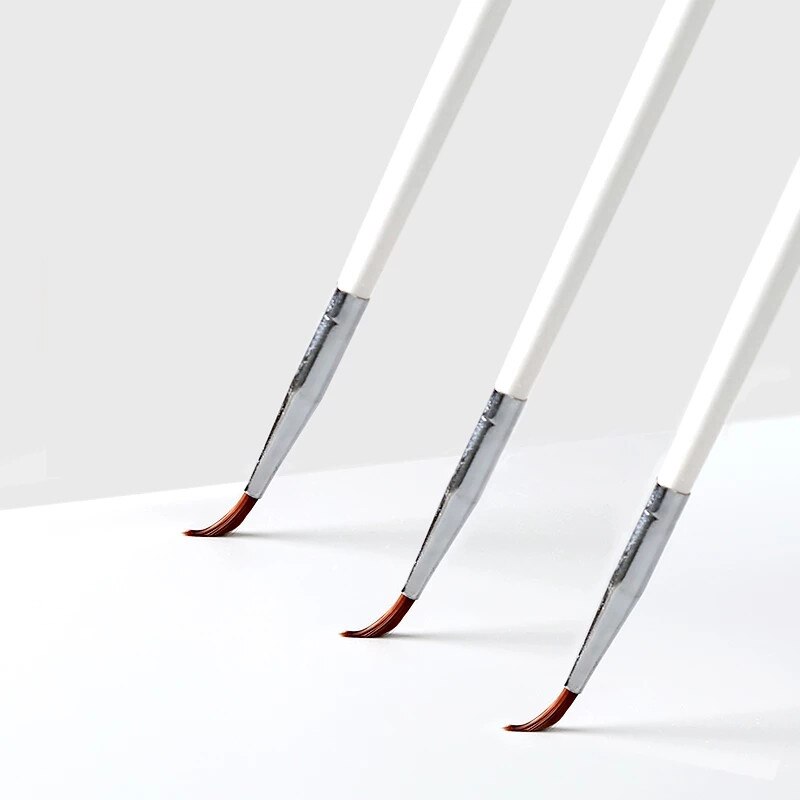 6 Stks/set Fijne Detail Kwast Miniatuur Art Kwast Voor Voor Fijne Detaillering Tekenen Schilderen Acryl, Aquarel, olie