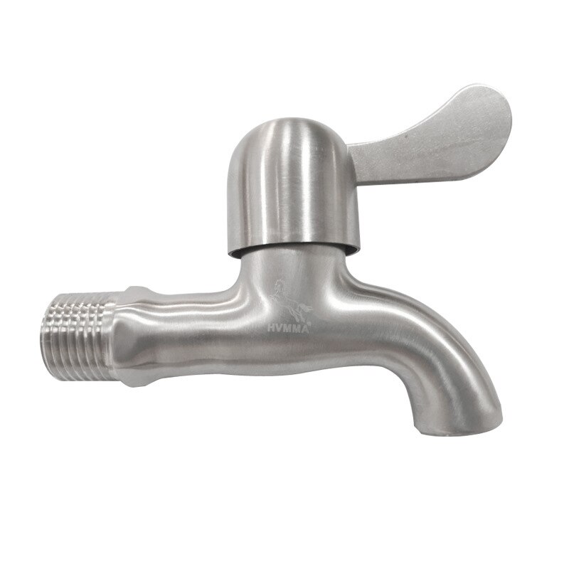 304 Stainless Steel Garden Faucet Wall Mounted Brushed Outdoor Bibcock Wash Basin Mop Washing Machine Faucet Torneira parede: 13