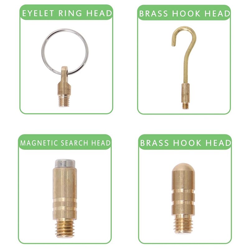 11Ft Cable Rod,Fiberglass Fish Tank Kit Connectable Cable Puller Pull Push Electrical Wire Rods With Various Accessories