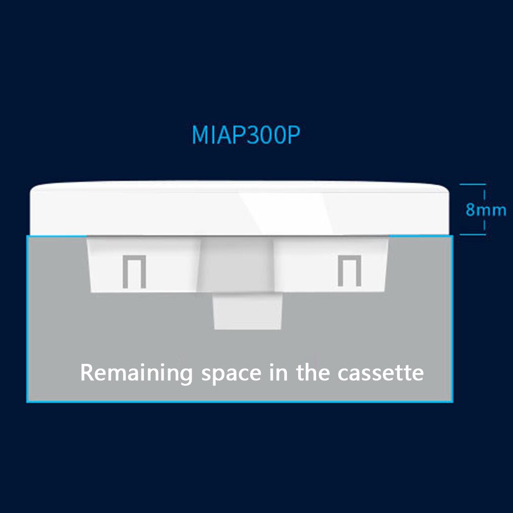 Wireless AP Panel Home Intelligent Wall Embedded Extender Easy Install Indoor PoE Power Supply Access Point 300Mbps