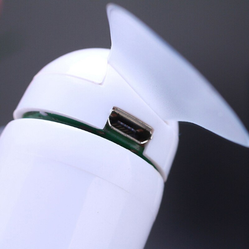 mini gadget flessibili per ventole USB con Schermo a portato orologio imitazione ventola USB per computer portatile veloce parola regali creativi