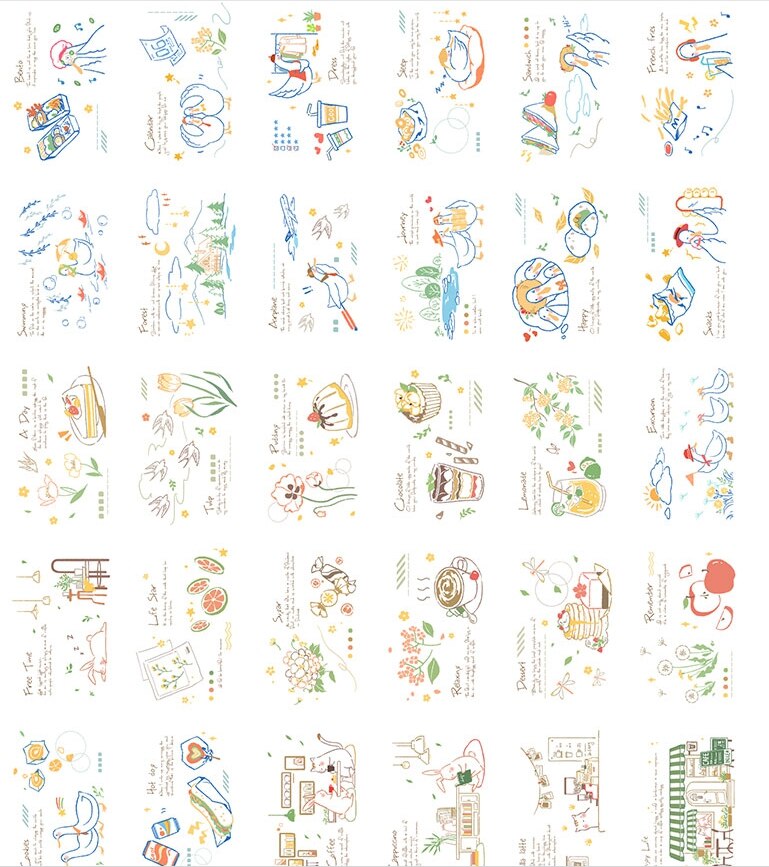 143mmx93mm drink tea paper postcard