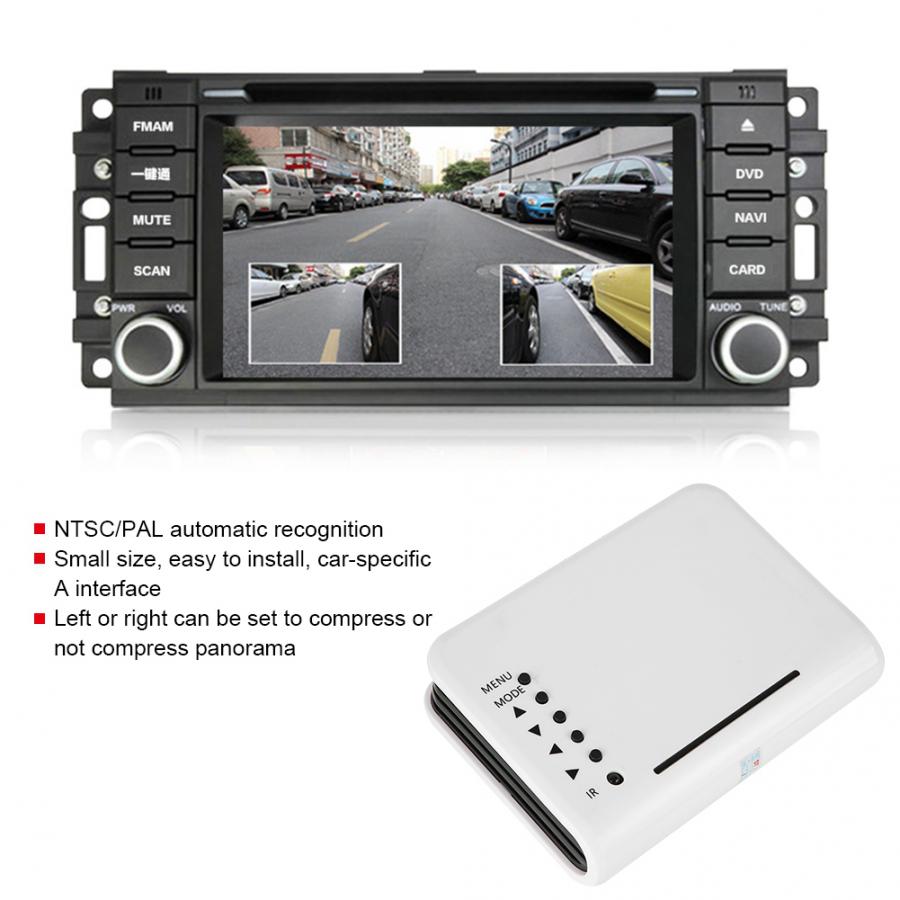 CCTV Video Splitter Umschalter Kamera Prozessor System Bausatz 4 Kanal Mit BNC Adapter Video mischer
