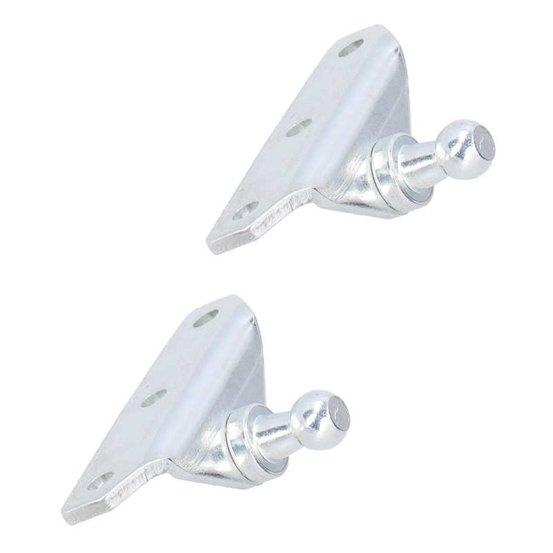 2pcs 10mm Ball Studs Gas Spring Lift Support Mounting Bracket for Prop and Strut M10 Gas Strut Spring Automobile Accessory