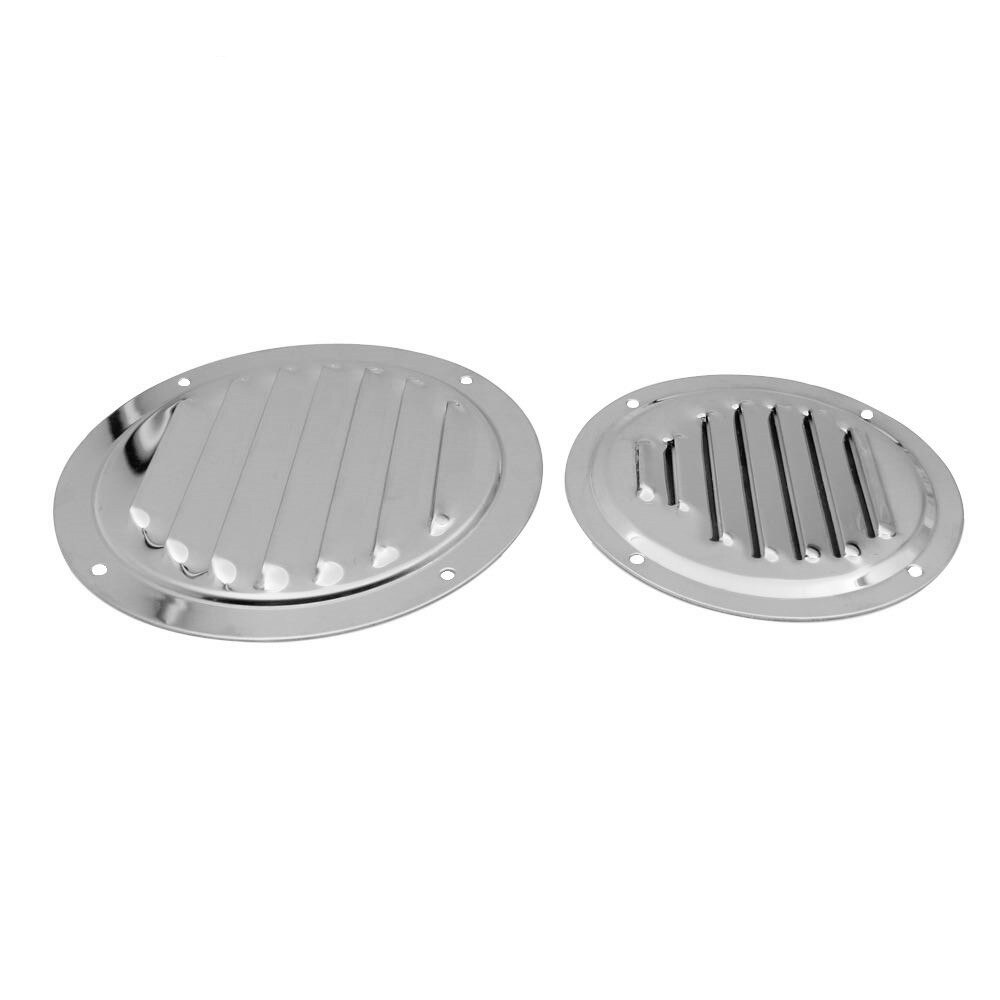 Marine Grade Stainless Steel 316 Boat Marine Round Air Vent Louver Vent Grille Ventilation Louvered Ventilator Grill Cover