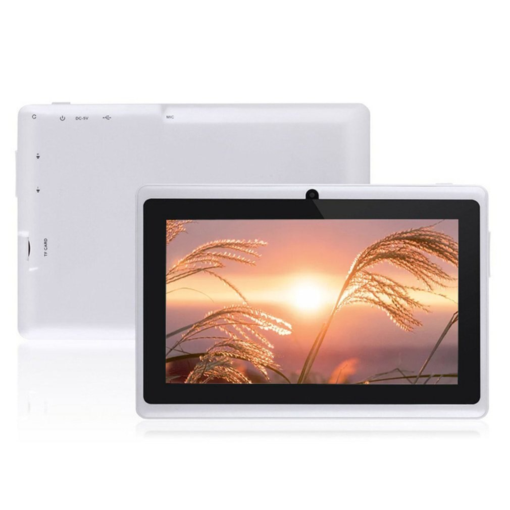 7 Inch Wifi Tablet Computer Quad Core 512 + 4Gb Wifi Custom Android Processor Frequentie Intelligente Zwaartekracht Sensor: white / EU PLUG