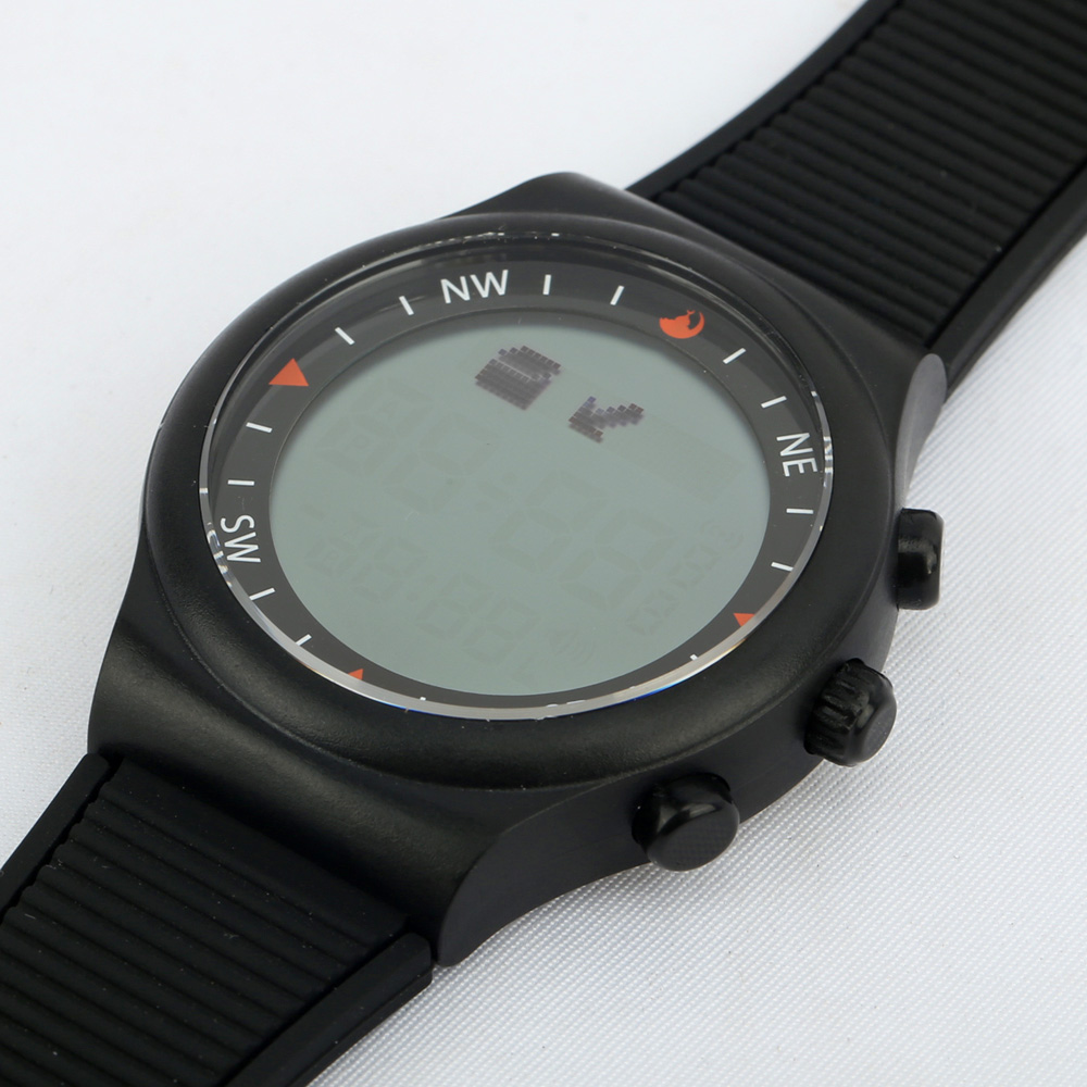 Gebed Horloge met Azan Gebed Alarm en Qibla Kompas Kwaliteitsgarantie Ramadan: Black WhiteS.(BW)