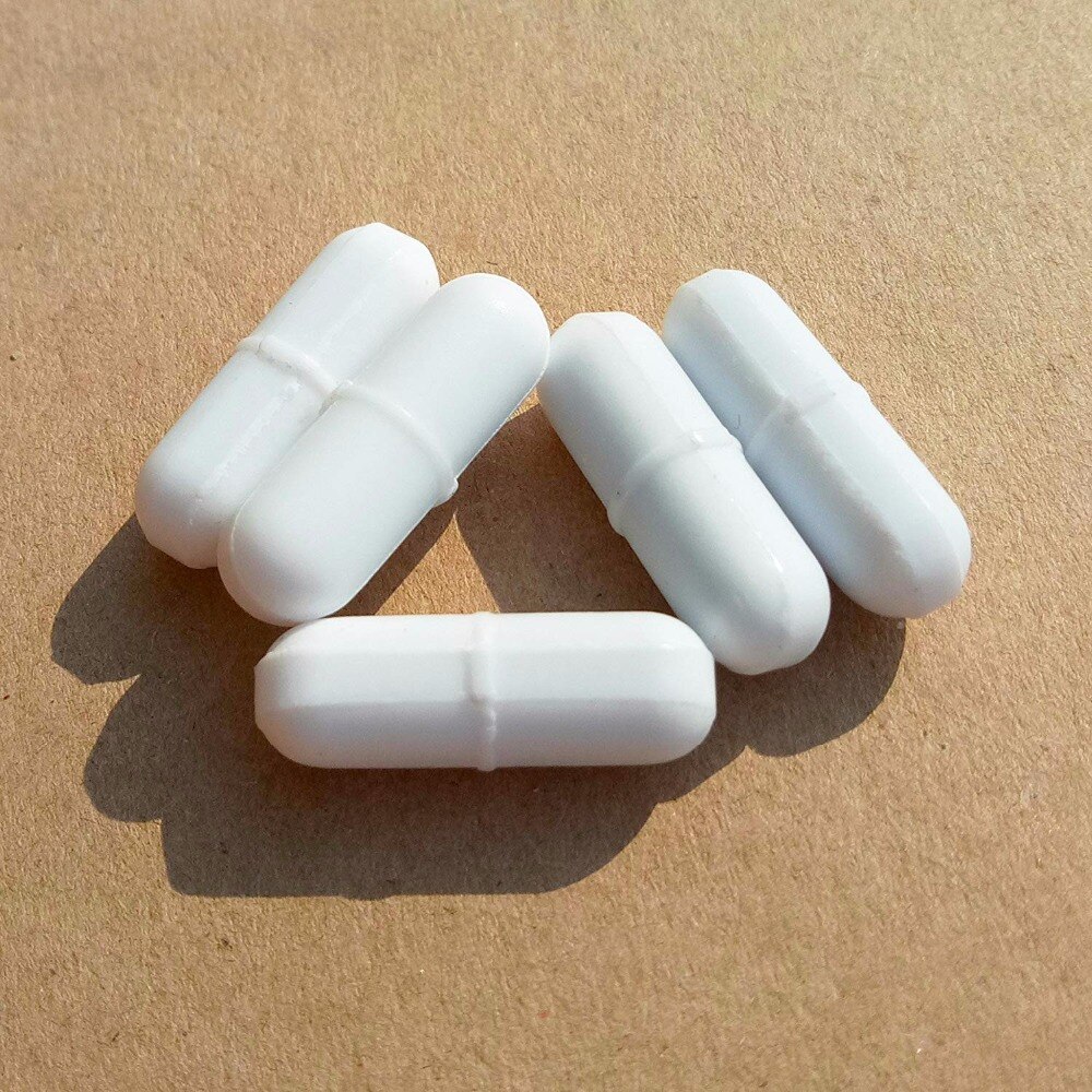 Agitador magnético com anel pivô, barra de agitação magnética para laboratório com anel pivô, 2 peças, 8mm x 30mm