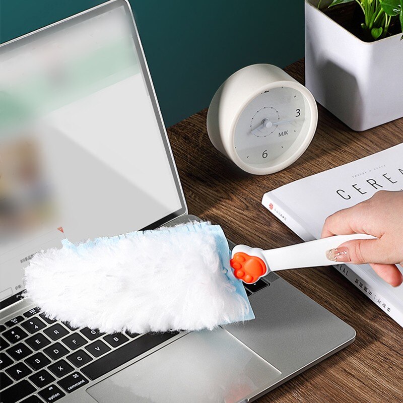 No Lint Premium Dusters Replaceable Washable Dusters Non-woven Microfiber Duster Soft Home Living Room Car Window Cleaning Tools