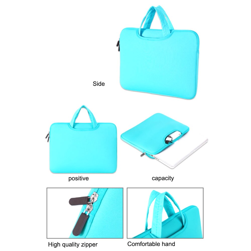 15 Inches Outdoor Laptop Protective Sleeve Case For Notebook Shockproof And Wear-Resistant Nylon Zipper Computer Bags