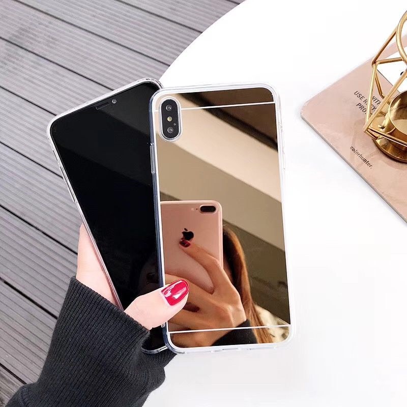 Luxury Mirror Case For Oppo A1k Cases Silicon Hard PC Protective Phone Bumper Realme 3 Pro Realme 5 Realme C2 Cover Coque Fundas