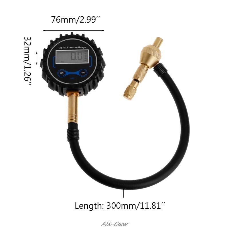 Deflector de neumáticos rápido Digital, manómetro de neumáticos para camiones y coches, deflectores de aire para vehículos todoterreno 4WD 4X4, accesorios con presión