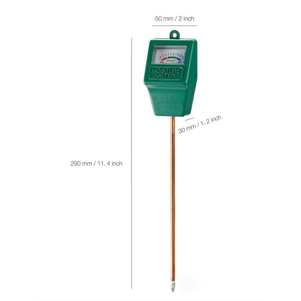 Plant Tuin Nauwkeurige Detecteren Vochtigheid Meter Wijzerplaat Display Droog Nat Thuisgebruik Bodemvocht Tester Sonde Indoor Outdoor