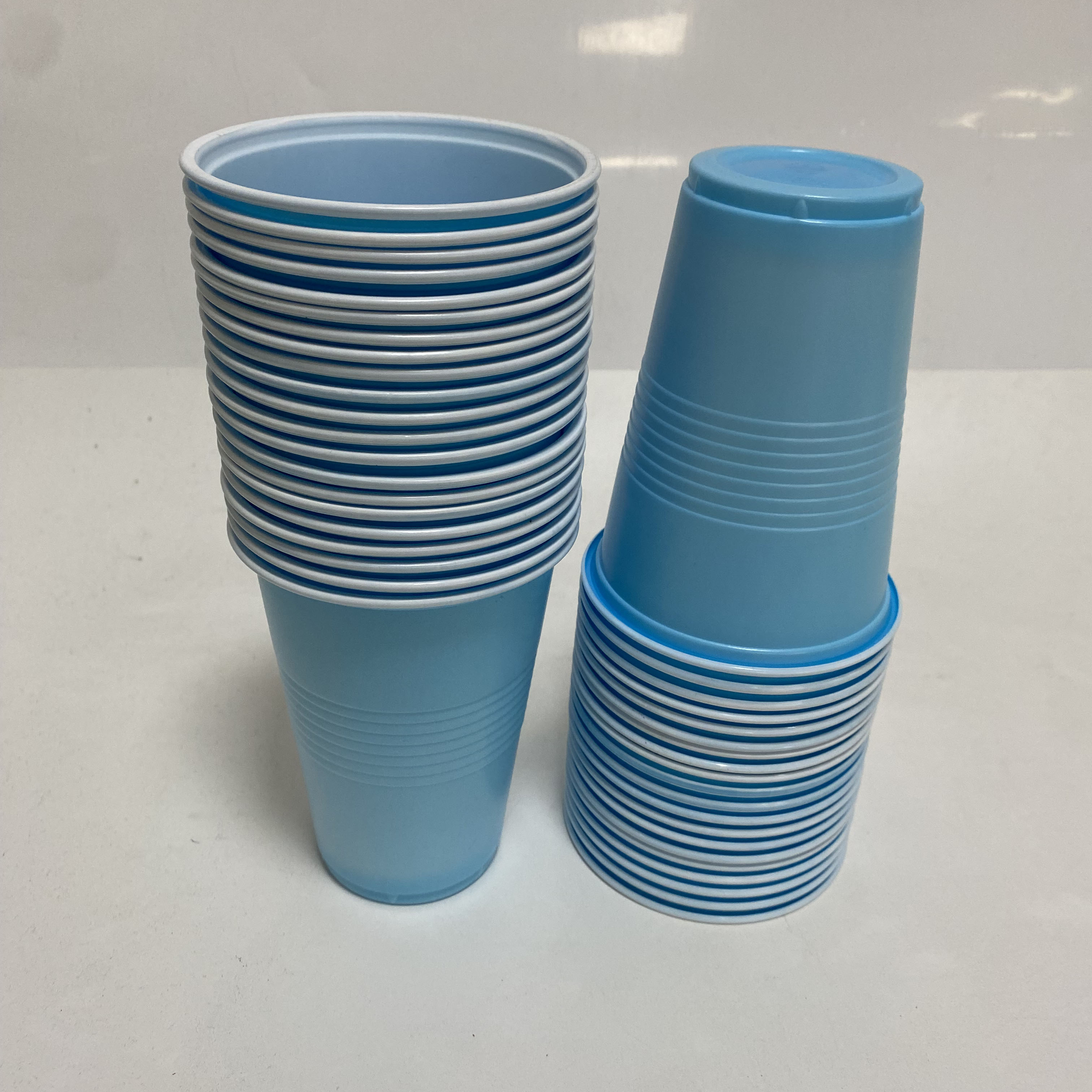 50PCS 16oz/500ml Plastic Party Cups Disposable Plastic Cup Set Beer Pong Game Drinks, Wedding Birthday Party Disposable Cup Set
