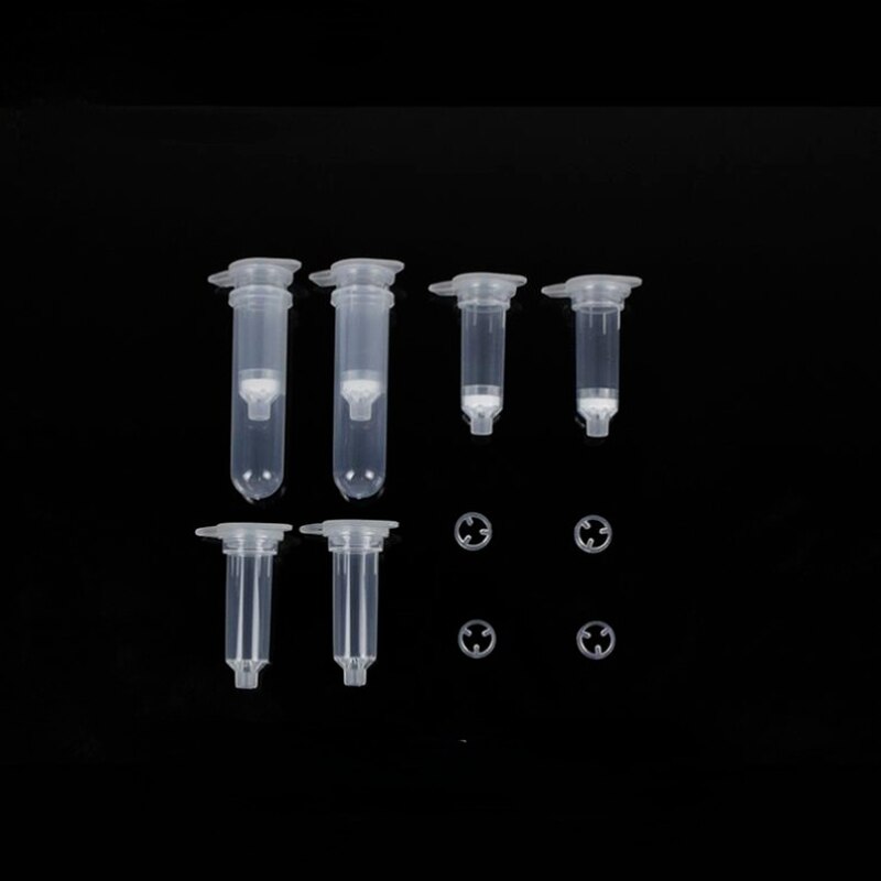 100pcs/lot 2ml separation column Plasmid extraction kit Chromatography DNA RAN Extraction nucleic acid purification column