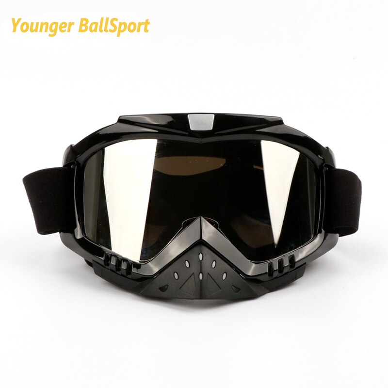 Motorcycle Protective Gears Flexible Cross Helmet Face Mask Motocross Goggles ATV Dirt Bike UTV Eyewear Gear Glasses Ski goggles