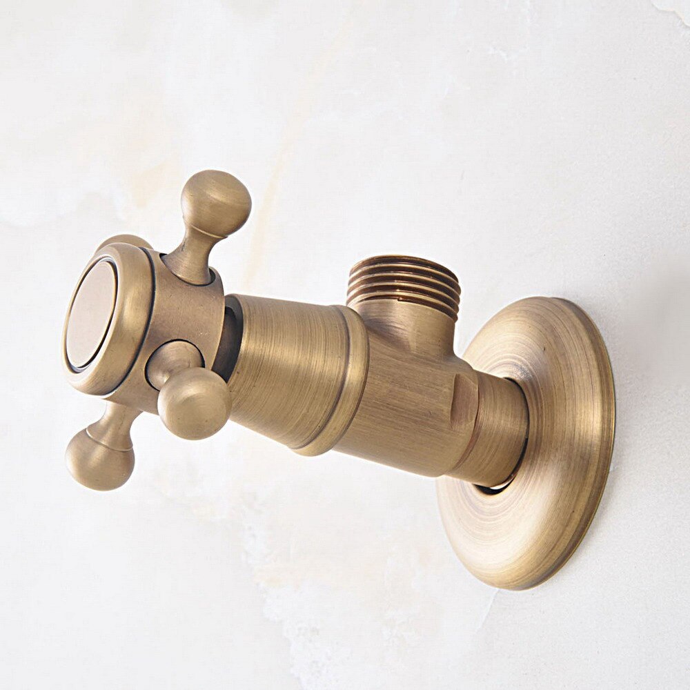 Gold Schwarz Antike Durcheinander Dreieck Ventil Wasser Kontrolle Ventil Schlecht Wasserhahn Wasser Ventil 1/2*1/2 Durcheinander Winkel ventile KD1439
