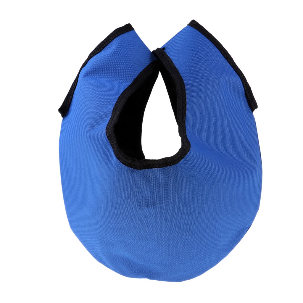 Premium Waterproof Bowling Ball Carrier Bag Ball Cleaner Pro Bowl Bowling Accessory 55 x 23cm: Blue 