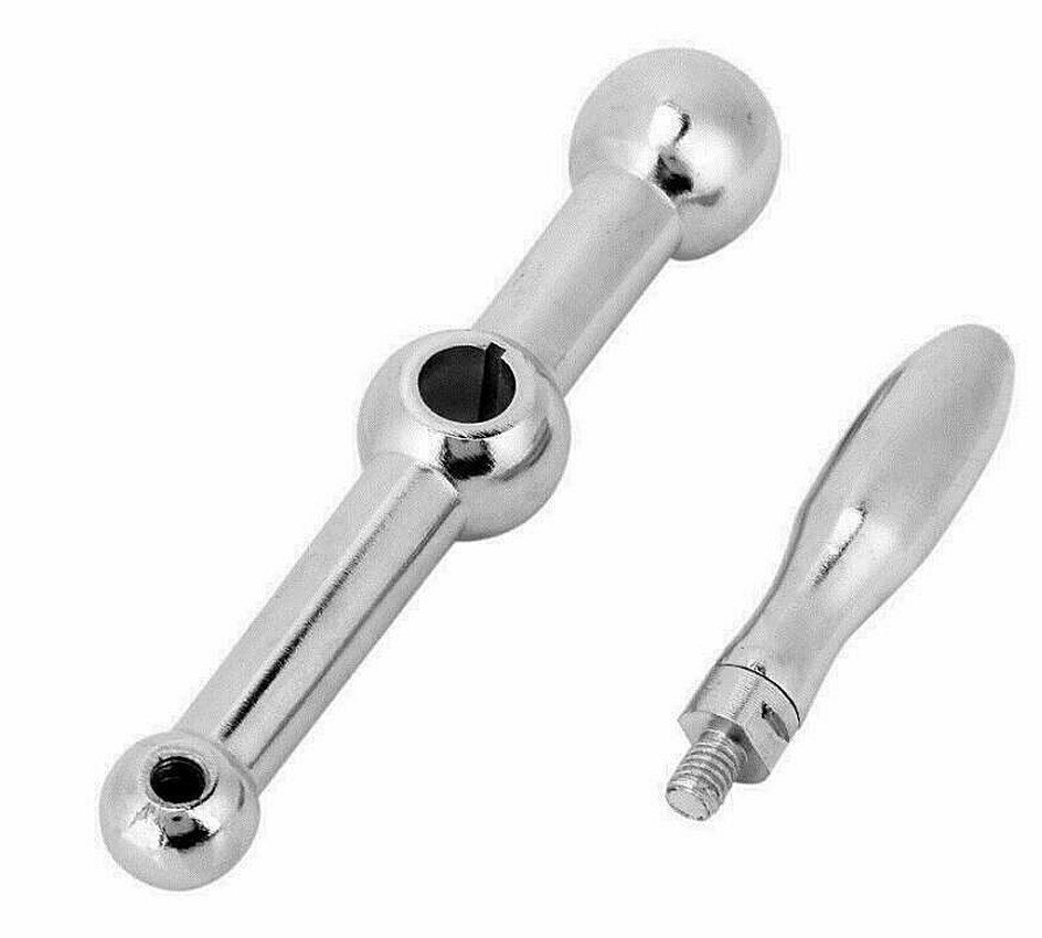 1Set Bridgeport Milling Machine Part ThreeBall Crank Table Handle Mill Tools cnc milling machine