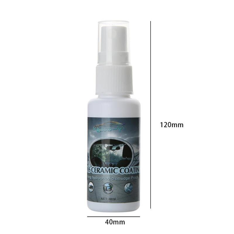 30ml bil vannavstøtende belegg flytende anti regn glass vannavvisende middel med et håndkle  nj88