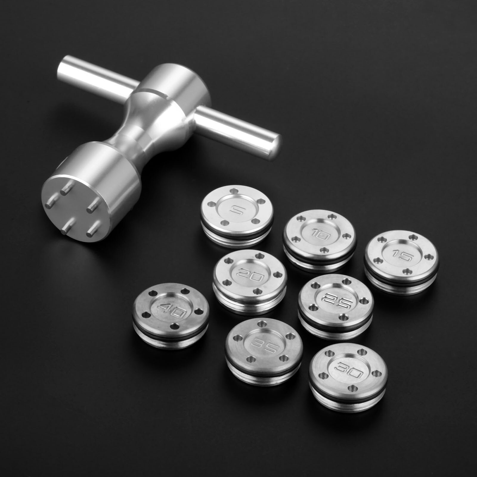 1 Paar (2 Stuks) golf Gewichten Met Wrench Tool Voor Scotty Cameron Putters Golf Club Head Accessoires 5G 10G 15G 20G 25G 30G 35G 40G
