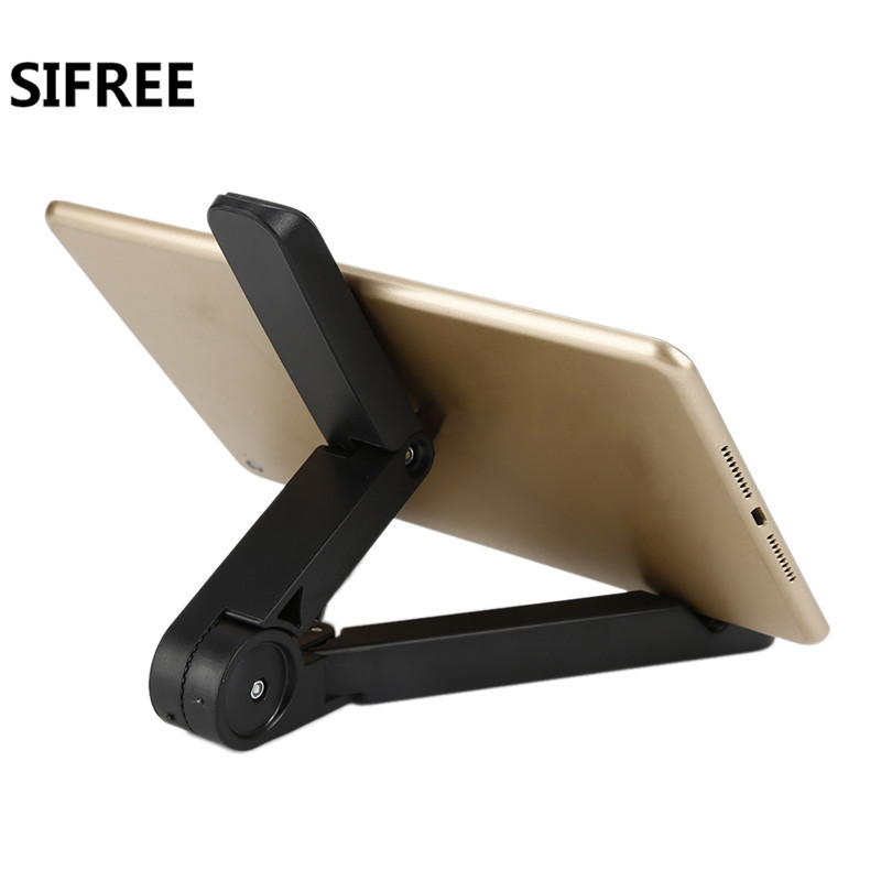 SIFREE Foldable Adjustable Angle Tablet Bracket Stand Holder Mount for Tablet PC Mobile Phone Holder Less Than 10 Inch