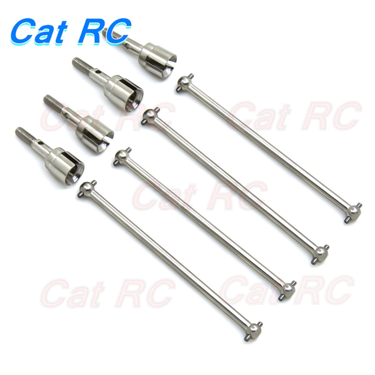 Set Stub Assi E Dogbones 89,5mm Per Assale Posteriore Auto RC 1/10 Redcat - Ricambio Cina