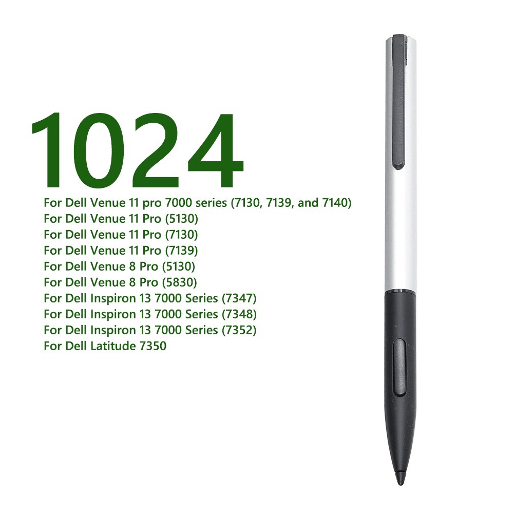 Active Stylus Pencil for Dell Venue 8 Pro 5130 5830 Venue 11 Pro 5130 7139 Touch Screen Drawing Writing Pen Pressure Sensitive