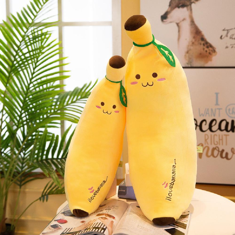 Simulated Fruit Plush Doll,50cm,65cm And 85cm Banana Cushion And Pillow ...