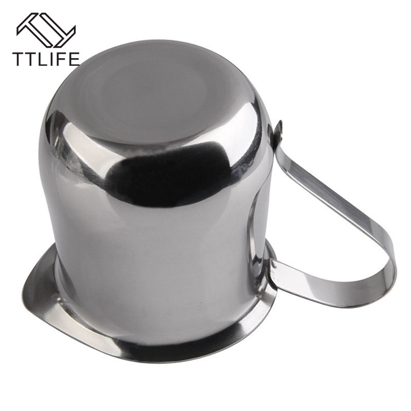 4YANG Acero inoxidable café taza de leche Frothing jarra 60/90/150/240ml Barista Craft leche Frothers Latte arte Pull Flower Cup