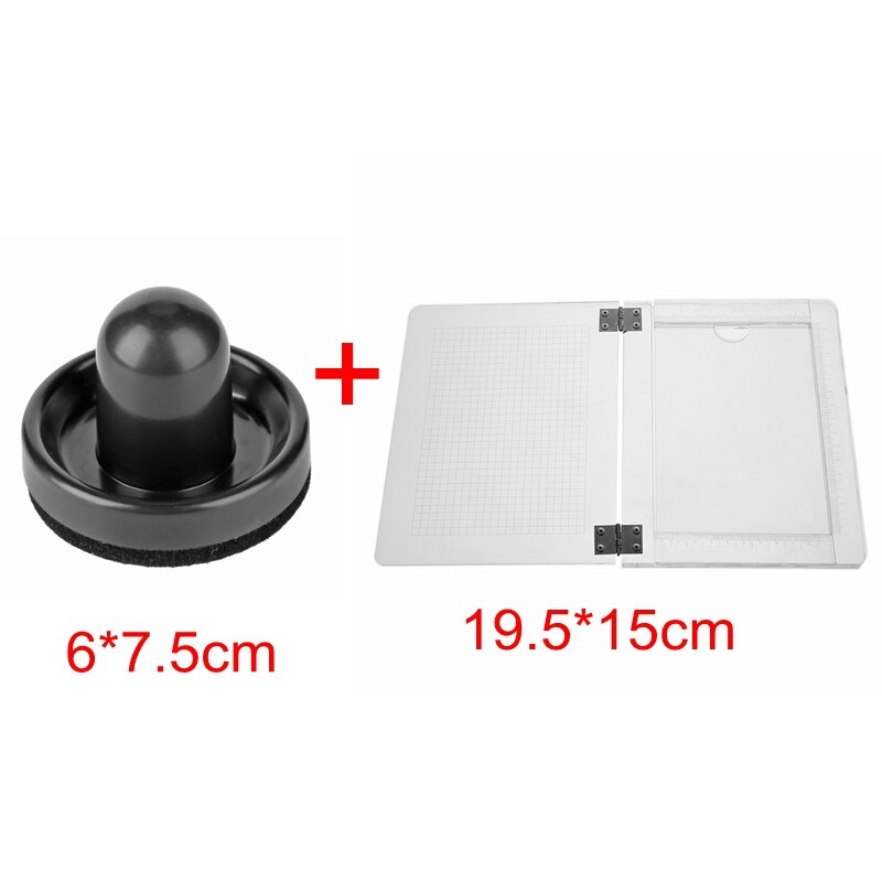 Stamping Tool Combine Stamp Positioning Tool Used To Put Even Pressure On Stamping Platform Achieve Stamped Image Crafts Cards: TT461TT015