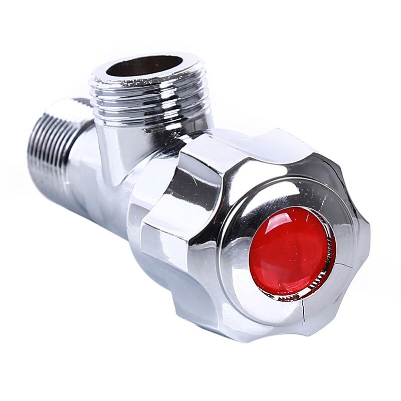 Bathroom Faucet Double Handle Dual Control Nozzle Single Cold Spray Gun Faucet Stainless Steel Toilet Faucet: red