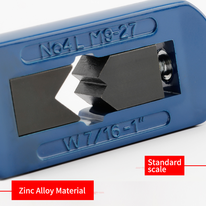 Soporte de llave de mano ajustable, accesorios para grifos y troquel, herramientas de roscado, M1-M32, 1 Uds.