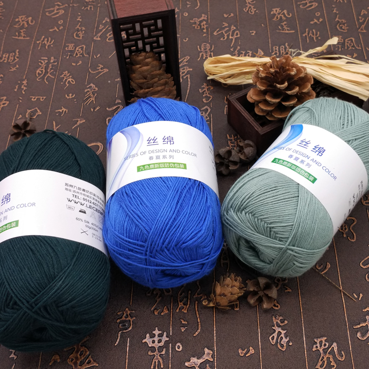 400G/8 Ball Dikke Wol Katoenen Draden Haak Garen Voor Hand Breien Geverfd Baby Regenboog Deken Trui hoeden Breien Garen