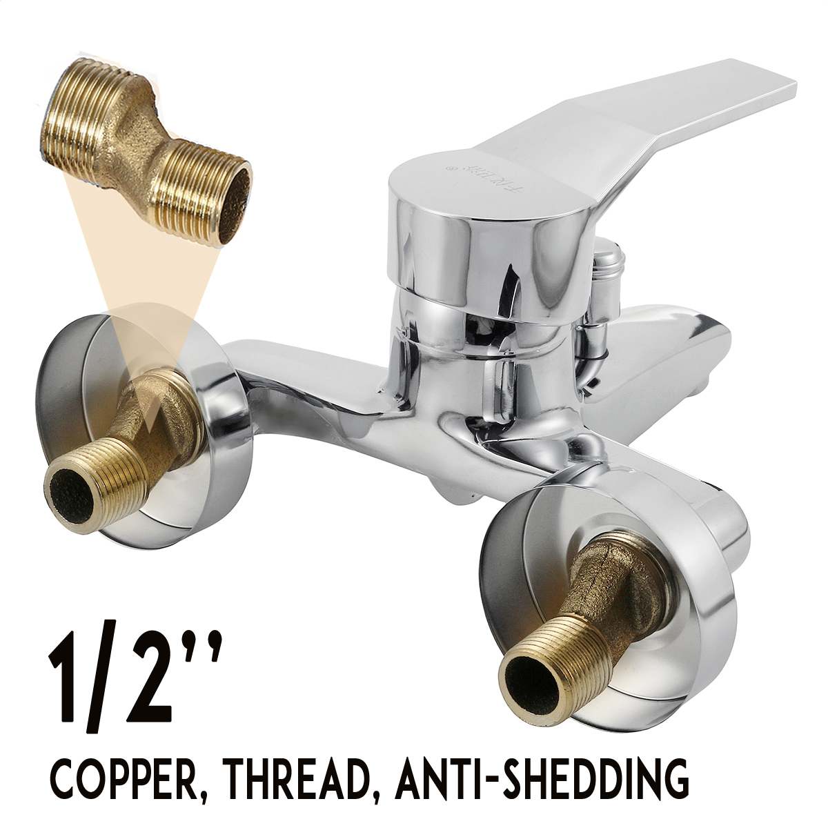 Bathtub Faucet Bath Faucet Mixer Tap Shower Set Wall Mounted Hand Held Shower Head Kit Shower Faucet Sets Bath Water Mixer