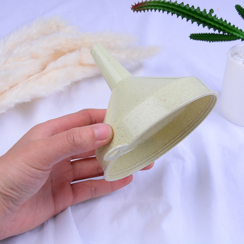 Maat S/L Plastic Clear Trechter Voor Vloeibare Olie Parfum Diffuser Fles Laboratorium Kolf Trechters Highwater Keuken Tool 4 Kleur