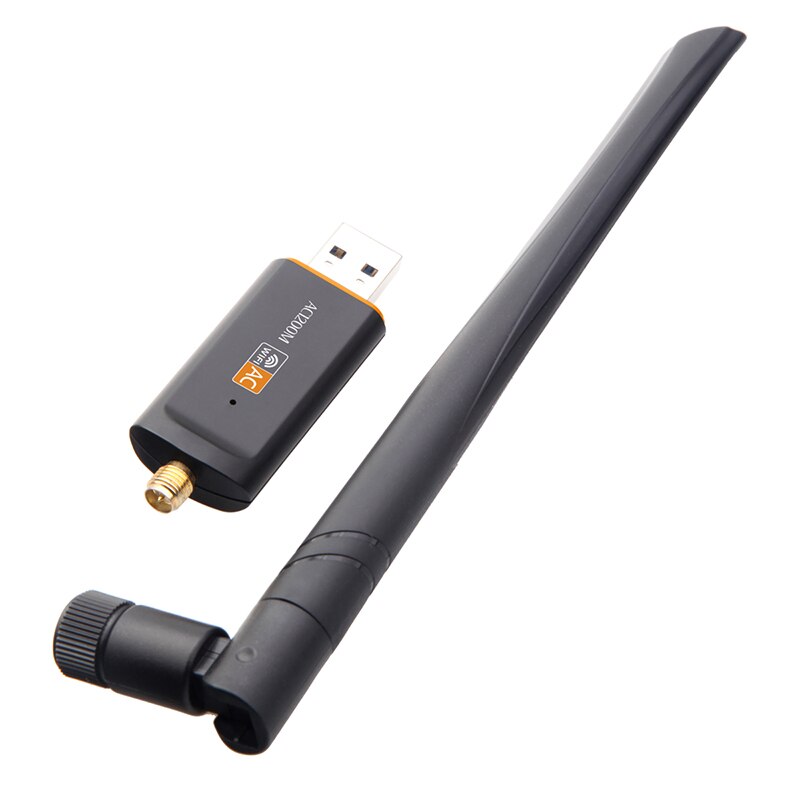 Kebidu 1200Mbps Usb 3.0 Wifi Lan Adapter Draadloze Netwerkkaart 5 Ghz 2.4Ghz 802.11AC RTL8812BU Wifi Antenne Dongle voor Laptop: No Retail pacakge